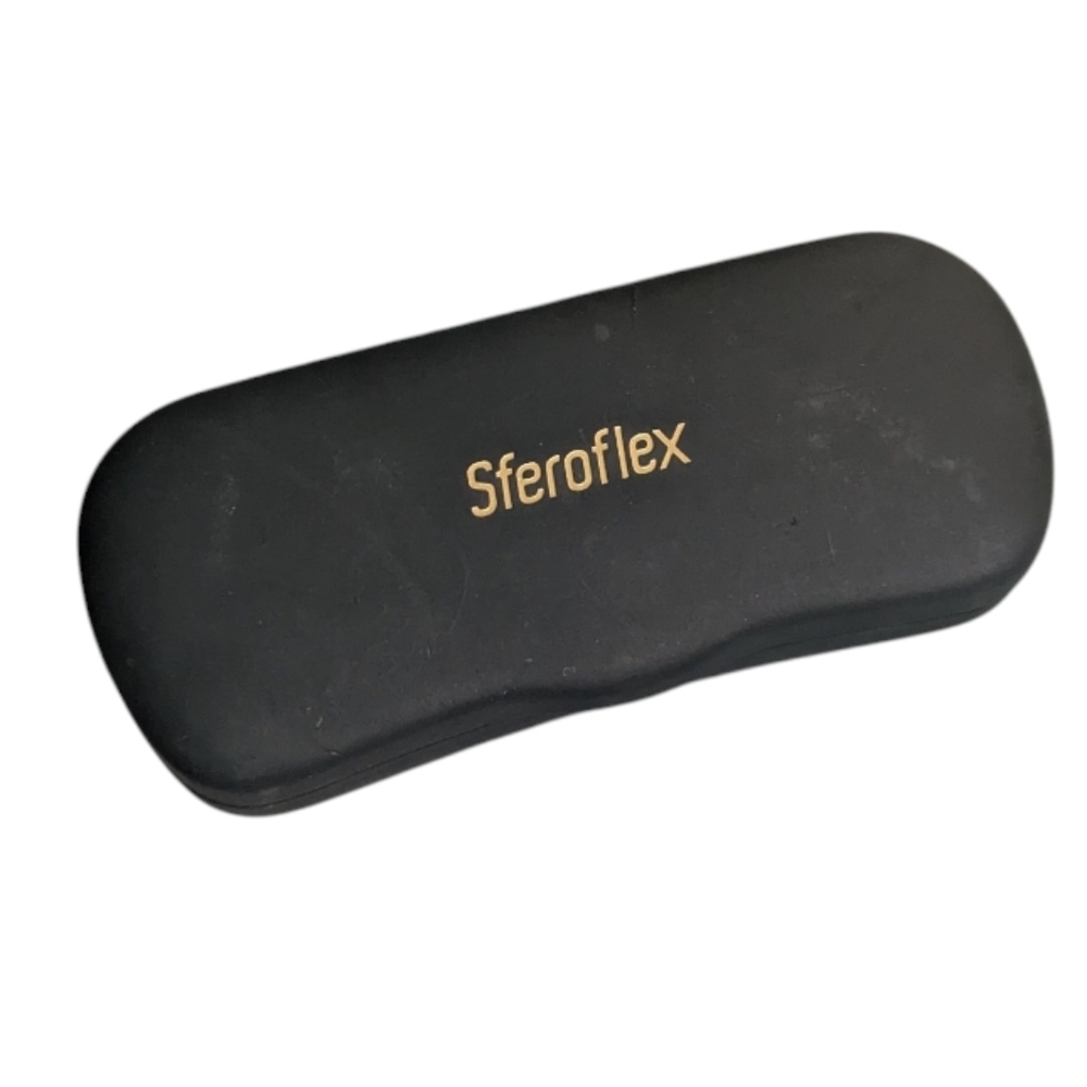 6/$15 Sleek Black Eyeglass Case – by Sferoflex Protect your glasses